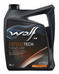 Wolf Моторное масло Wolf Extendtech HM 5W40 синтетическое 4л 8321382