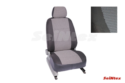 Seintex Чехлы на сиденья Seintex Mazda 6 2002-2008 sed жаккард темно-серые 88452