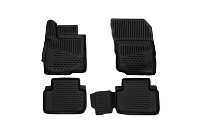 Element Коврики салона 3D Element MITSUBISHI Eclipse Cross, 01/2017, полиуретан черные 4 шт. ELEMENT3D3547210 