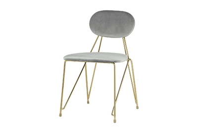 Hoff Стул STOOL GROUP Стул Элис стул груп, металл/велюр, металл, цвет: светло-серый Hoff 