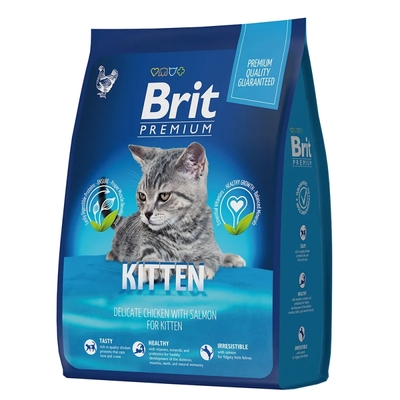 BRIT Brit Корм сухой для котят курица, 2кг 
