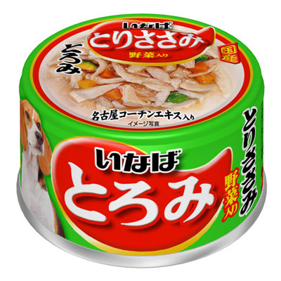 INABA CIAO INABA CIAO Консервы для собак Куриное филе c овощами, 80гр. 