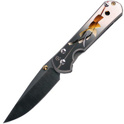 Chris Reeve Нож складной Chris Reeve Large Sebenza 21 Unique Graphics, сталь CPM S35VN, рукоять титан 