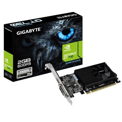Gigabyte видеокарта Gigabyte geforce gt 730 2gb gddr5 gv-n730d5-2gl 