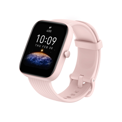 AMAZFIT Умные часы Amazfit Bip 3 (розовый) 