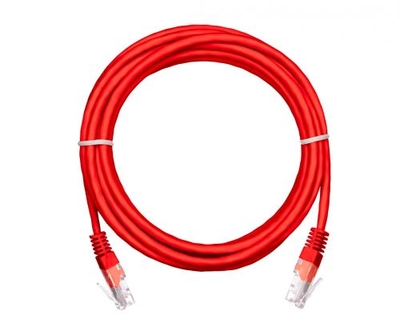 Netlan Кабель патч-корд U/UTP 5e кат. 1.5м Netlan EC-PC4UD55B-BC-PVC-015-RD-10 