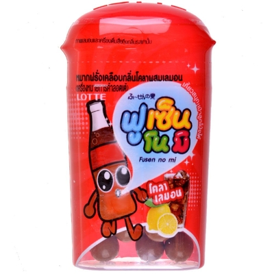 LOTTE Жевательная резинка Fusen No Mi Cola LOTTE AmGum056