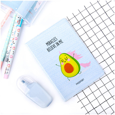 Meshu Обложка для паспорта MESHU "Avocado", ПВХ, 2 кармана MS_34119