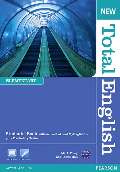 Книга: Pearson New Total English. Elementary. Students' Book with Active Book and MyEnglishLab 9781408267158