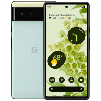 Google Смартфон Google Pixel 6, 8/128Gb, Sorta Seafoam (Зеленый) 