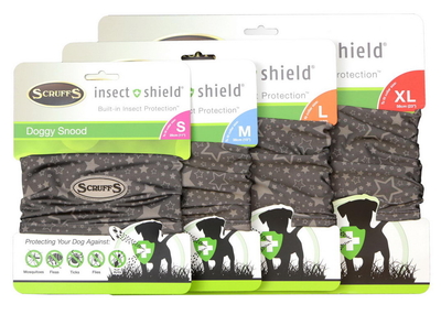 Scruffs SCRUFFS Insect Shield Dog Snood Повязка на шею д/собак с пропиткой от насекомых L/48см 937119