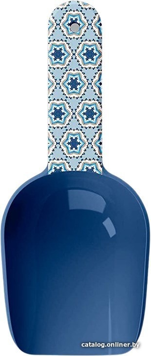 Tarhong TARHONG Совок для корма "Moroccan", синий, 21.5х9х4.5см PPS8085PSMM
