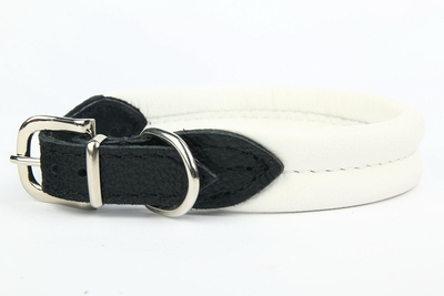ZOOLESZCZ ZOOLESZCZ Ошейник для собак "Soft", белый, 55х3см 644/White