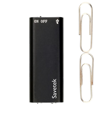 Savetek Компактный цифровой диктофон Savetek GS-R01S 16GB 
