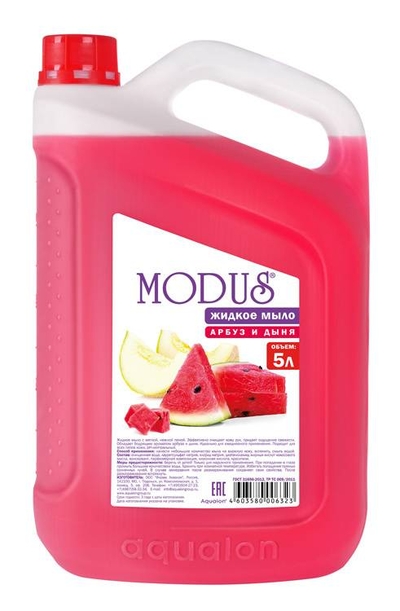 MODUS Мыло жидкое Modus 5л арбуз и дыня (106323) 106323