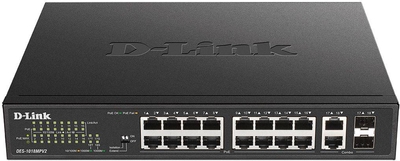 D-Link Коммутатор неуправляемый D-Link DES-1018MPV2 DES-1018MPV2
