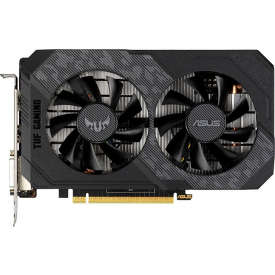 ASUS видеокарта ASUS tuf-gtx1650-o4gd6-p-gaming geforce gtx 1650 oc tuf gaming gddr6 