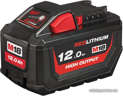 Milwaukee Milwaukee 4932464260 Аккумулятор Milwaukee M18 HB12 HIGH OUTPUT 12.0 Ач, Li-ion 4932464260