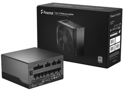 Fractal Design Блок питания ATX Fractal Design Ion+ 2 Platinum 660W FD-P-IA2P-660-EU