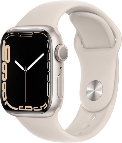 Apple Смарт-часы APPLE Watch Series 7 A2473 сияющая звезда (mkmy3ll/a) MKMY3LL/A