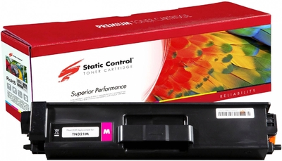 Static Control Картридж Static Control 002-13-R321M TN321M пурпурный 002-13-R321M