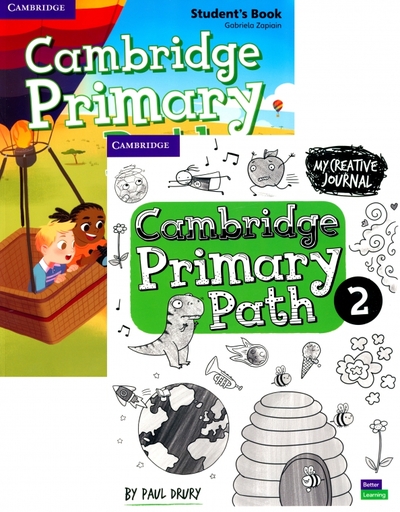 Книга: Cambridge English, Cambridge University Press Cambridge Primary Path. Level 2. Students Book with Creative Journal (комплект из 2-х книг) 9781108709880