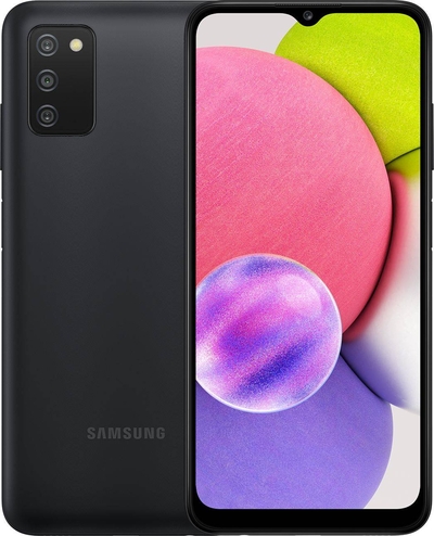 Samsung Смартфон Samsung Galaxy A03s SM-A037F 32ГБ, черный (sm-a037fzkdskz) SM-A037FZKDSKZ