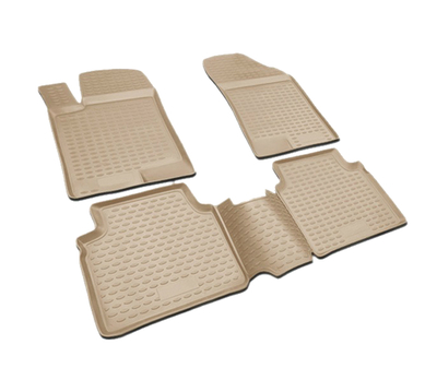Element Коврики в салон Element для AUDI A-6 2004-2011 полиуретан бежевые 4 шт. NLC.04.08.212
