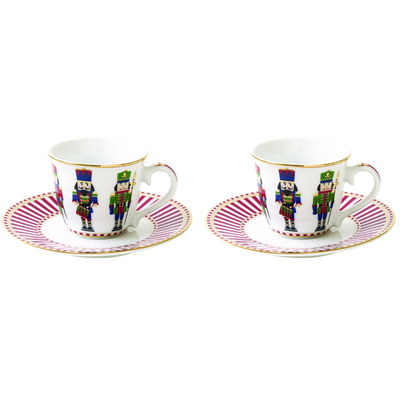 Easy life Набор кофейных пар EASY LIFE The Nutcracker 80мл, 2шт EL-R1107/NUTC