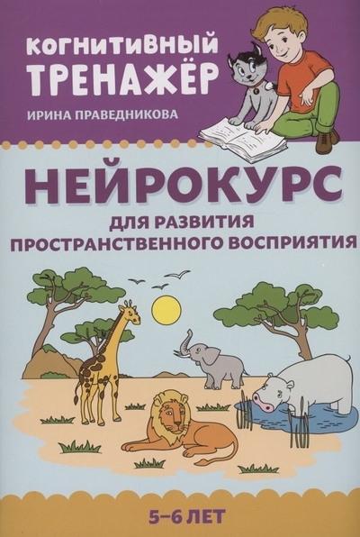 Книга: Феникс Нейрокурс для развития пространственного восприятия. 5-6 лет 978-5-222-38658-3