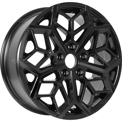KDW Колесный диск KDW KD1710 7x17/5x114.3 D66.1 ET50 Black_Painted KKD1710-717-661-5x1143-50BL