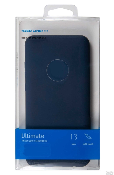 Red Line Чехол защитный Red Line Ultimate для Itel A48, синий УТ000030563