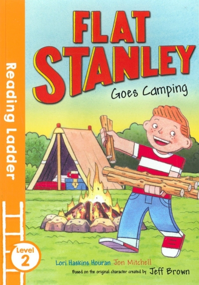 Книга: Farshore Flat Stanley Goes Camping. Level 2 / Brown Jeff / Книга на Английском 9781405282086