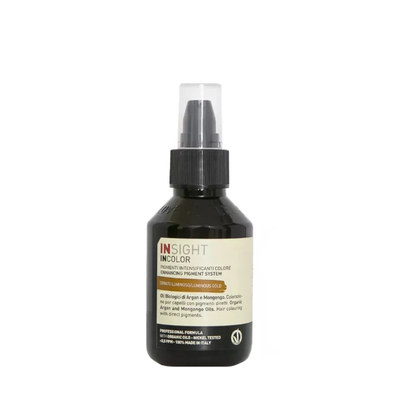 Insight INSIGHT Пигмент для волос, ярко-золотой / ENHANCING PIGMENT SYSTEM LUMINOUS GOLD 100 мл 334322