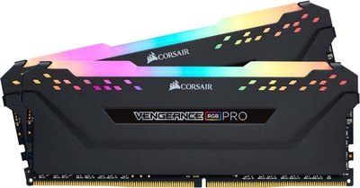 Corsair Оперативная память Corsair Vengeance RGB Pro DDR4 - 2x 16Gb, 3600 МГц, DIMM, CL18 (cmw32gx4m2d3600c18) CMW32GX4M2D3600C18
