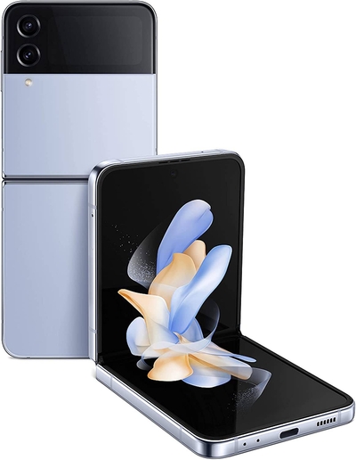 Samsung Смартфон Samsung Galaxy Z Flip 4 SM-F721B 256ГБ, голубой (sm-f721blbheue) SM-F721B Galaxy Z Flip 4 8/256Gb голубой раскладной 4G 6.7&quot; SM-F721BLBHEUE