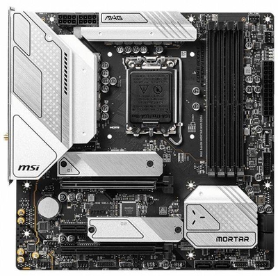 MSI Материнская плата MSI MAG B660M MORTAR WIFI DDR4, Soc-1700, mATX MAG B660M MORTAR WIFI DDR4