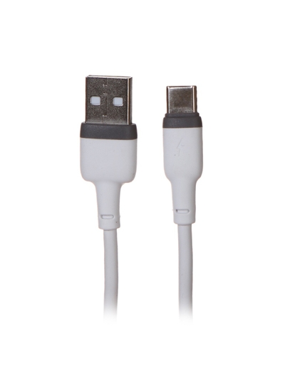 Red Line Дата-Кабель Red Line Touch USB – Type-C, liquid silicone, усиленный коннектор, PD, до 3А, белый УТ000030886