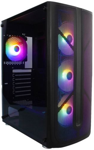 1Stplayer Корпус ATX 1STPLAYER FIREBASE X4 X4-BK-4F1