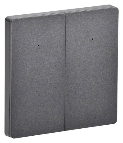 Iek Выключатель IEK iTeq Smart 2-хкл. серый (IT-SM2NWBI-K03) IT-SM2NWBI-K03