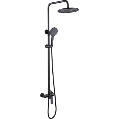 Abber Душевая система Abber Weiss Insel AF8020B Черная матовая AF8020B