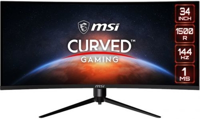 MSI Монитор 34" MSI Optix MAG342CQR 9S6-3DB65H-042