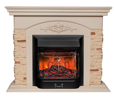 Столплит Каминокомплект NEAPOLIS STD WT +Majestic BL Столплит 304136