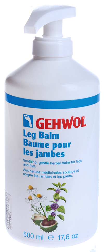 Gehwol GEHWOL Бальзам укрепляющий вены для ног, флакон с дозатором 500 мл Leg Balm 1*24311