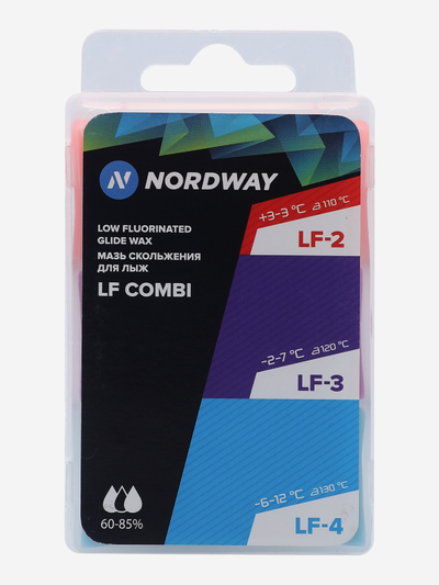 Nordway Набор мазей скольжения для лыж Nordway LF Combi, Мультицвет 118053NDW-MX