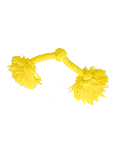 Playology Playology Dri-Tech Rope жевательный канат с ароматом курицы (30 см., Желтый) 