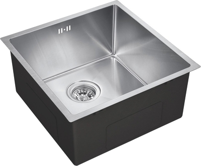 Domaci Мойка кухонная Domaci Равенна PVD EMB-113 брашированная сталь EMB-113 сталь