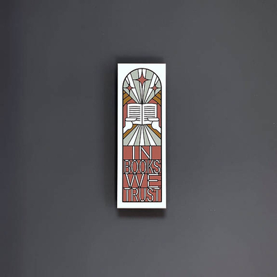 Подписные издания Закладка "In books we trust" Подписные издания ПИ-1158854