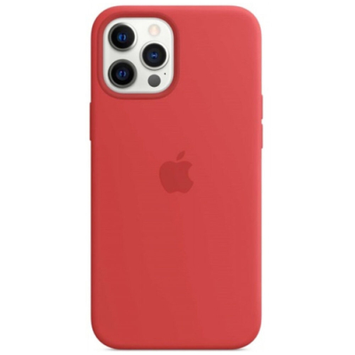 Red Line Чехол силиконовый Red Line для iPhone 14 Pro Max, для MagSafe с микрофиброй, Red УТ000032612