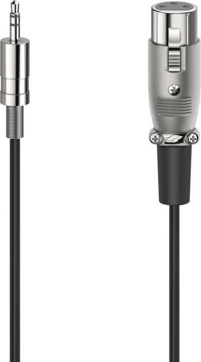 Hama Адаптер Hama H-205311 00205311 Jack 3.5 (m)/XLR (f) 00205311